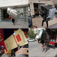 وانت تلفنی بندر عباس  حمل اثاثیه منزل باکارگرماشین