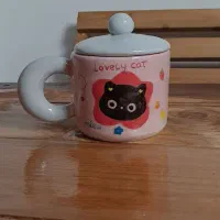 ماگ black kitten کره ای