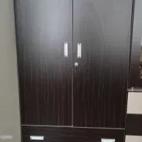 کمد با جنس mdf کشو و رگال لباس