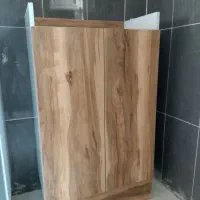 جاکفشی MDF طرح چوب
