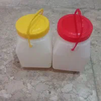 دبه پلاستیکی عسل سه کیلو یی