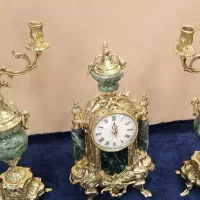 ساعت شمعدان های خاص برنجی