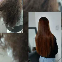 کراتین و احیا مو/پروتوئین/بوتاکس/ 2سال تضمینی