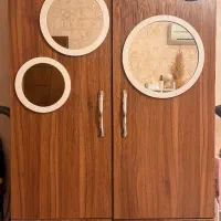 کمدتمام  ام دی اف و باکس کنارتخت