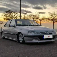 پژو پارس ۸۲.سه لکه رنگ آس