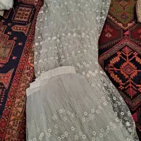 پرده ۹ متر چین خورده ۳ متر