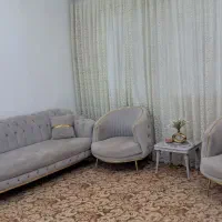 فروش مبل پنج نفره با جلو مبلی وعسلی
