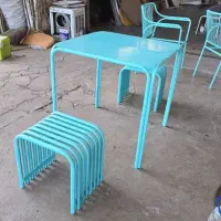 میزصندلی پاف تک نفره فانتزی مزون آتلیه سولارجیم
