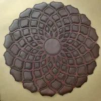 رومیزی/ چرم دست دوز