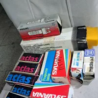 تعدادی لامپ آپارات واسلاید کلکسیونی