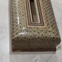 جا دستمال کاغذی خاتم اصل درب کشویی