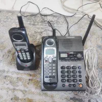 تلفن بی سیم دو گوشی اصل ژاپن