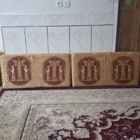 دو جفت پشتی ابری در حد نو