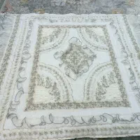 روتختی رنگ شیری کاردست ملیله و منجوق دوزی