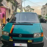 فولکس ترانسپورتر تی ۴ بی رنگ و تمام فابریک
