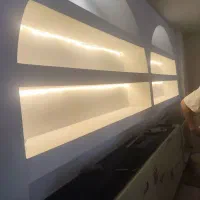 کناف کاری سقف کاذب تایل شبکه 60در60 کناف