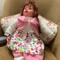 عروسک سخن گو دخترانه عروسک بافتنی