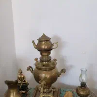 سماورزغالی برنجیِ سنگین وزن همراه باسرویس کامل