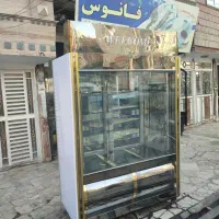 یخچال ایستاده دوطرف نما دودی طلایی در حد نونو