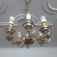 ۲ عدد لوستر برنجی