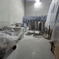 کره گیر 300 لیتری استیل کارگاهی مشک برقی بالازن