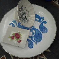 سینی لعابی و چینی