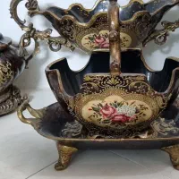 ظرفهای تزئینی در حد نو