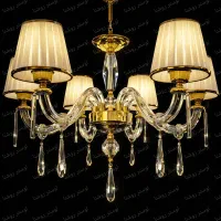 لوستر باکارات و کریستالی در انواع رنگ طرح مختلف