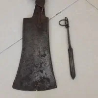 قدیمی ساطور مصقل قدیمی