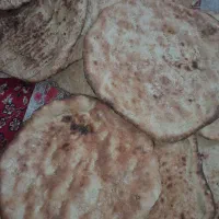نان محلی تنور گلی قدیمی
