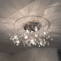 لوستر کریستالی خریدار واقعی تخفیف داده میشه