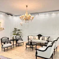 مبل مدل پاپیونی مشکی خوش طرح و خوش نشین