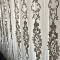پرده پذیرایی در حد نو به متراژ ۴متر