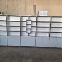 قفسه‌کد۱۰۱ کتابخانه دکور خشکبارطبقه ویترین پیشخوان