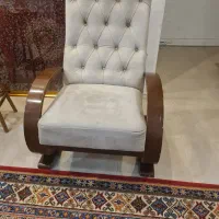 صندلی  انتیک چوبی تک،طراحی کلاسیک