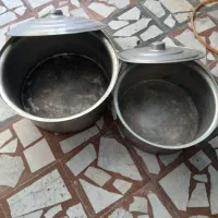 ۲ عدد دیگ بزرگ اشپزی
