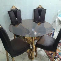 میزناهارخوری ۴ نفره کاملا نو