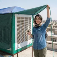 سایبان کولر آبی فول کاور سایبونک