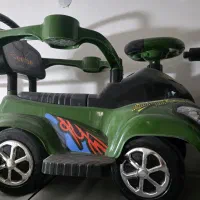 ماشین بازی کودک بیتل دلیجان Beetle - مشکی/سبز