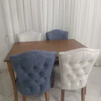 میز ناهارخوری چوبی ۴ نفره