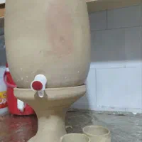 کوزه سفالی آب خوری