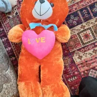 خرس بزرگ نو خوشکل  جنس پارچه