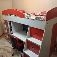 مجموعه تخت خواب نوجوان|تخت و سرویس خواب|تهران, دانشگاه علم و صنعت|دیوار
