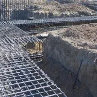 ارماتوربندی، اجرای ارماتور، فونداسیون،نصب صفحه