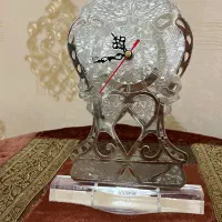 ساعت رومیزی طرح نقره