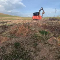 مینی بیل میکانیکی با پیکور