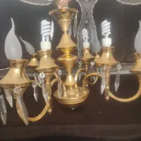یک جفت لوستر آب طلا فقط 15