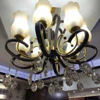 دو عدد لوستر شیک تمیز سالم