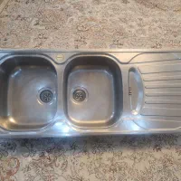 یک عدد سینک دوقلو لگن راست ۱۲۰در۶۰ توکار
