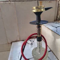 دو عدد قلیون یکی چوب گردو یکی عربی
